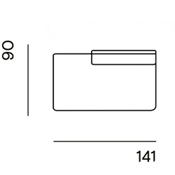 Bolster Made to Order / 1,5-seat no arms back right