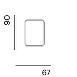 Bolster op maat gemaakt / poef medium