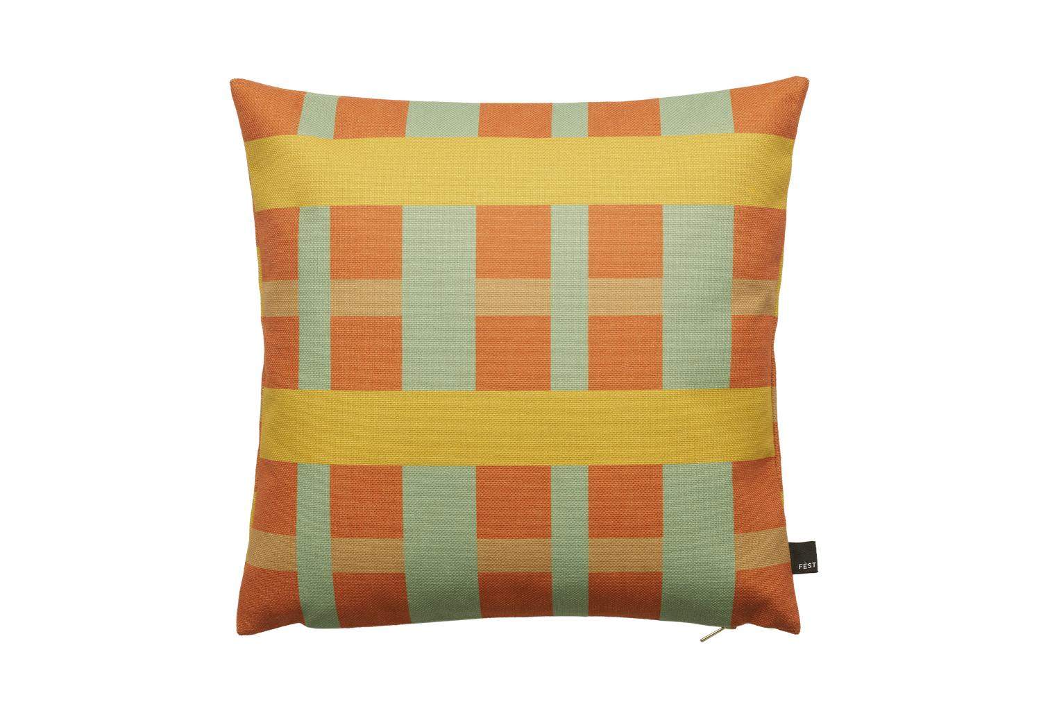 Stripes and Checks Cushion - 45x45 cm