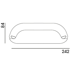 Huf op maat gemaakt / 3-zits met armleuning
