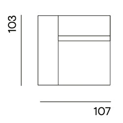 Dunbar Made to Order / 1-seat arm left