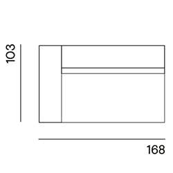 Dunbar Made to Order / 2-seat arm left