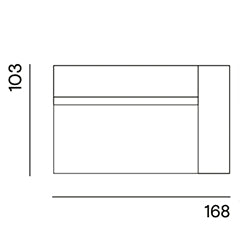 Dunbar Made to Order / 2-seat arm right