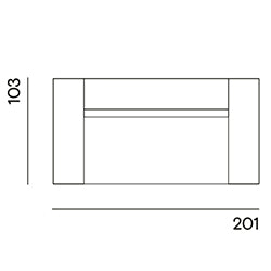 Dunbar Made to Order / 2-seat with arms
