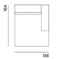 Dunbar Made to Order / Divan medium arm right
