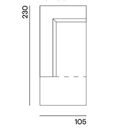 Dunbar Made to Order / Longchair medium arm left