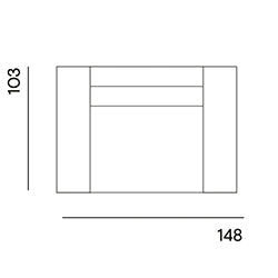 Edge Made to Order / Loveseat