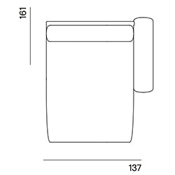 Frankie Made to Order / Divan medium arm right