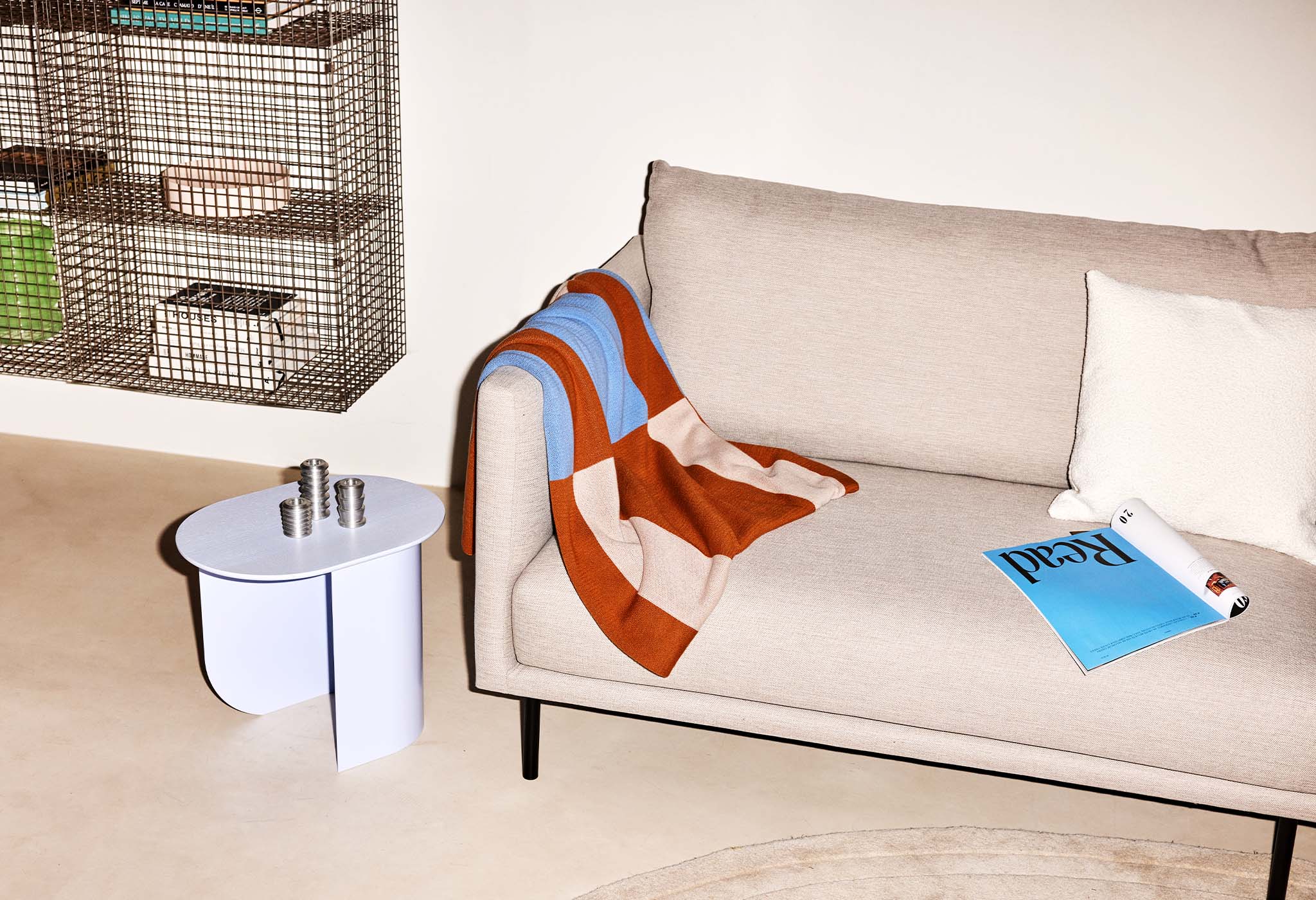 Plateau Side table - glass